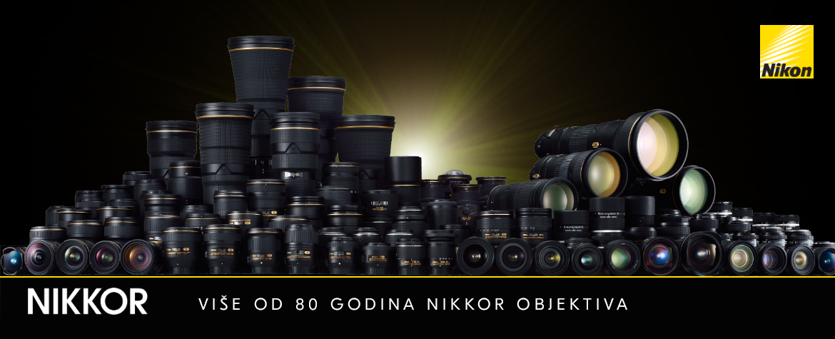 Nikon više od 80 godina Nikkor objektiva Q12020